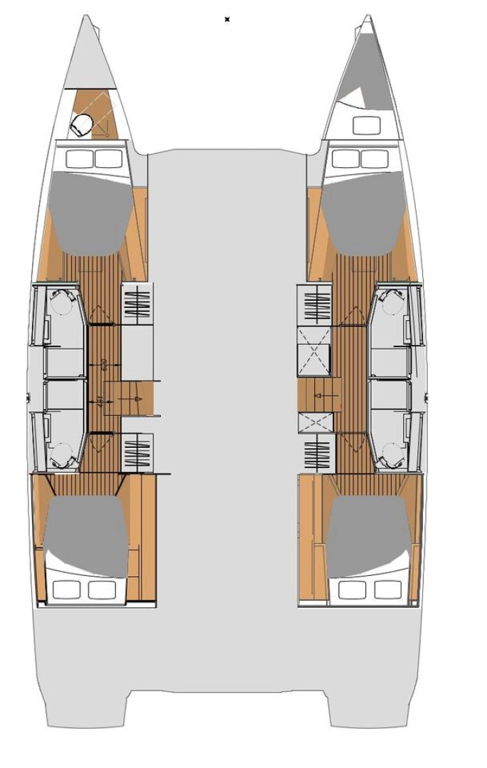 Alquiler Catamarán en Le Marin - Fountaine Pajot Elba 45
