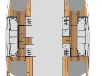 Alquiler Catamarán en Le Marin - Fountaine Pajot Elba 45