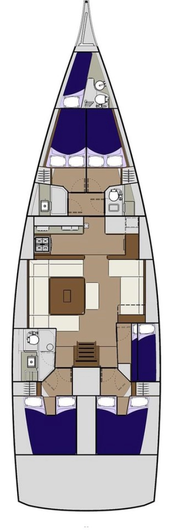 Dufour Dufour 560 Grand Large de alquiler a Gouviá