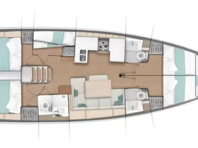 Jeanneau Sun Odyssey 490 de alquiler a Gouviá