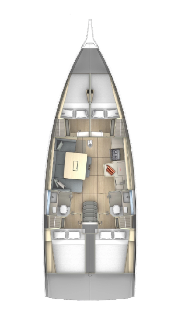 Alquiler de embarcaciones Dufour Dufour 41 enPrimošten en Samboat