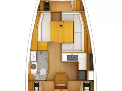 Alquiler Velero Jeanneau con o sin  título de navegación