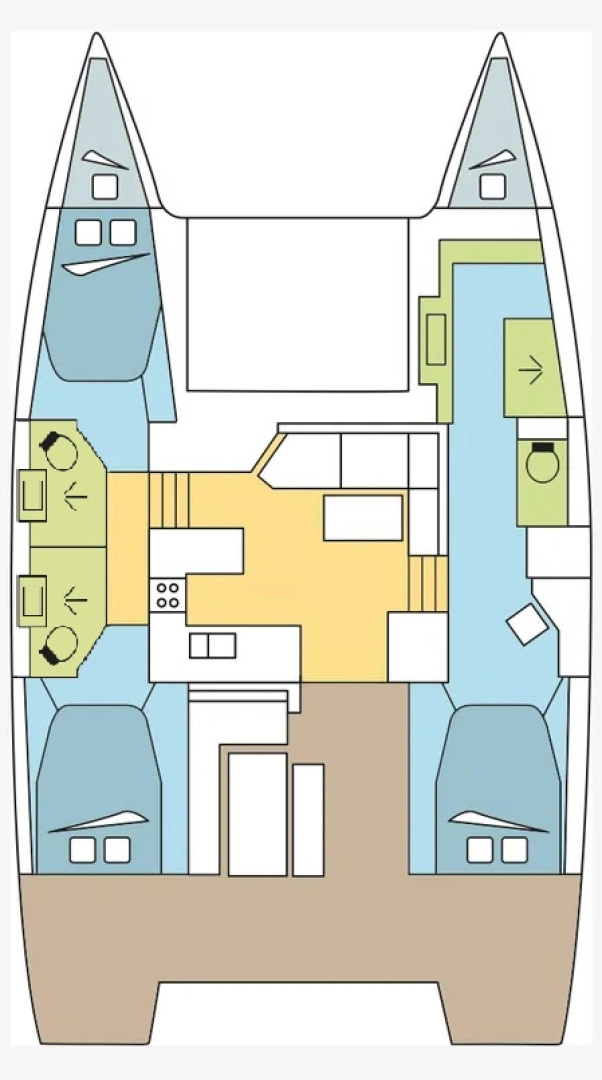 Alquiler de embarcaciones Fountaine Pajot Astrea 42 enÁlimos en Samboat