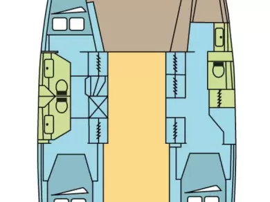 Alquiler Catamarán en Parham Town - Fountaine Pajot Isla 40