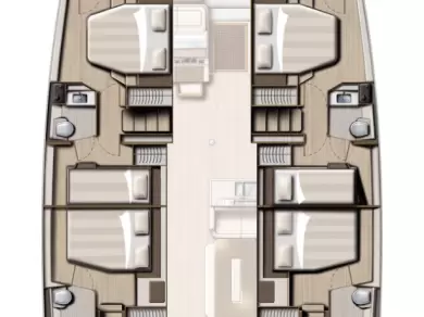 Alquiler de Catamarán, con o sin patrón Bali Kaštela