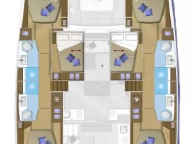 Alquiler de barcos El Pireo barato de Lagoon 50