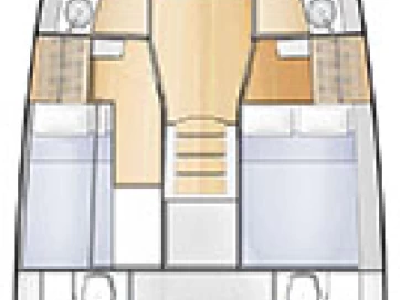 Alquiler de embarcaciones Jeanneau Sun Loft 47 enGouviá en Samboat