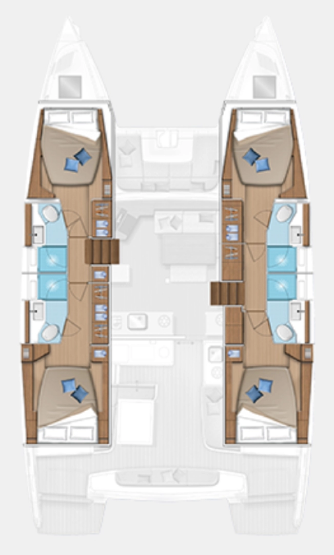 Alquiler Road Town - Lagoon Lagoon 46 en SamBoat