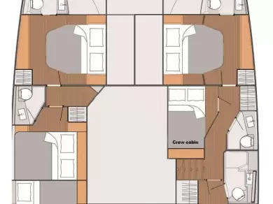 Alquiler de Fountaine Pajot Saba 50 en Olbia