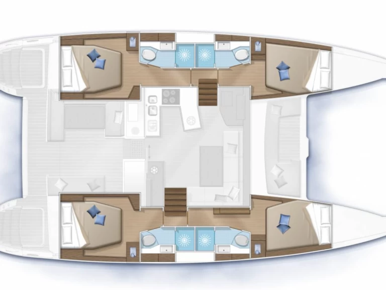 Lagoon LAGOON 450 S  de alquiler a Figari