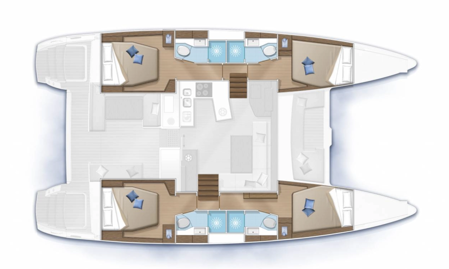 Lagoon LAGOON 450 S  de alquiler a Figari