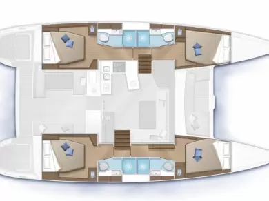 Lagoon LAGOON 450 S  de alquiler a Figari