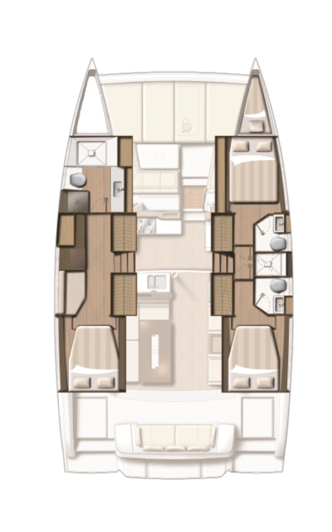 Alquiler de embarcaciones Bali Bali 4.2 enRoad Town en Samboat