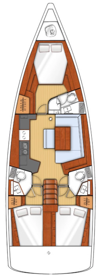 Alquiler de Bénéteau Oceanis 45 en Göcek