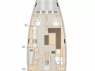 Alquiler de Hanse Hanse 508 en Seget Donji