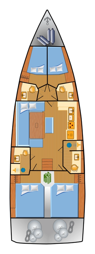 Alquiler Punat - Dufour Dufour 470 en SamBoat