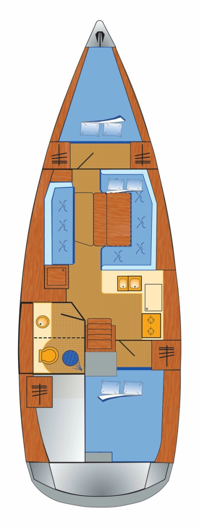 Alquiler de Jeanneau Sun Odyssey 389 en Punat