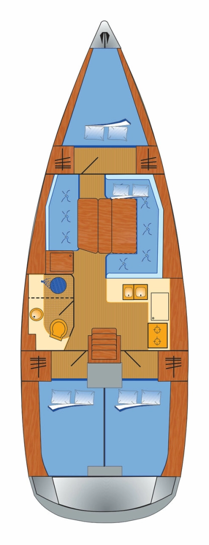 Alquiler Velero en Punat - Jeanneau Sun Odyssey 389