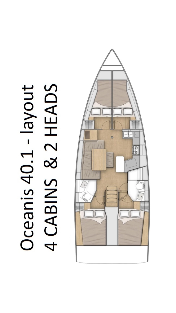 Alquiler Velero en Pomer - Bénéteau Oceanis 40.1