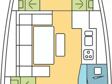 Alquiler de barcos Olbia barato de Dufour 460 Grand Large