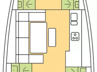 Alquiler de Velero, con o sin patrón Dufour Olbia