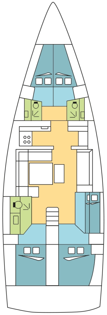 Alquiler Jolly Harbour - Dufour Dufour 500 Grand Large en SamBoat