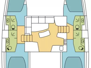 Alquiler Catamarán en Olbia - Lagoon Lagoon 42