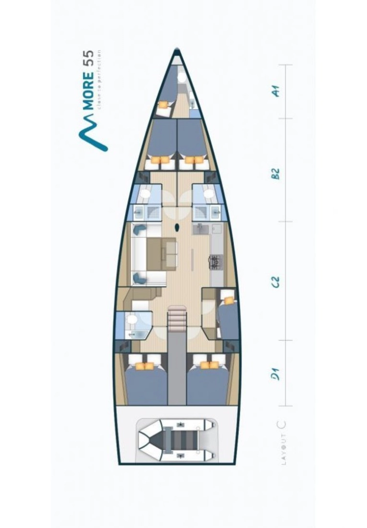 Alquiler Kaštela - More Boats More 55 en SamBoat