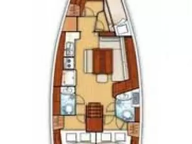 Alquiler de barcos Fethiye barato de Oceanis 43 Family - 4 cab.