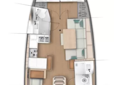 Jeanneau Sun Odyssey 440 de alquiler a Gouviá