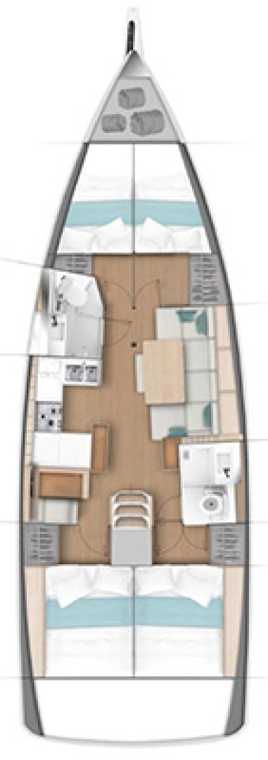 Alquiler Álimos - Jeanneau Sun Odyssey 440 en SamBoat