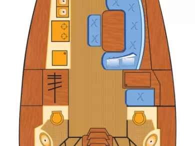 Alquiler de embarcaciones Bénéteau Cyclades 43.3 enHeiligenhafen en Samboat