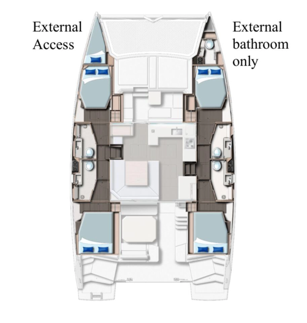 Alquiler Catamarán Leopard Catamarans / Robertson & Caine con o sin  título de navegación