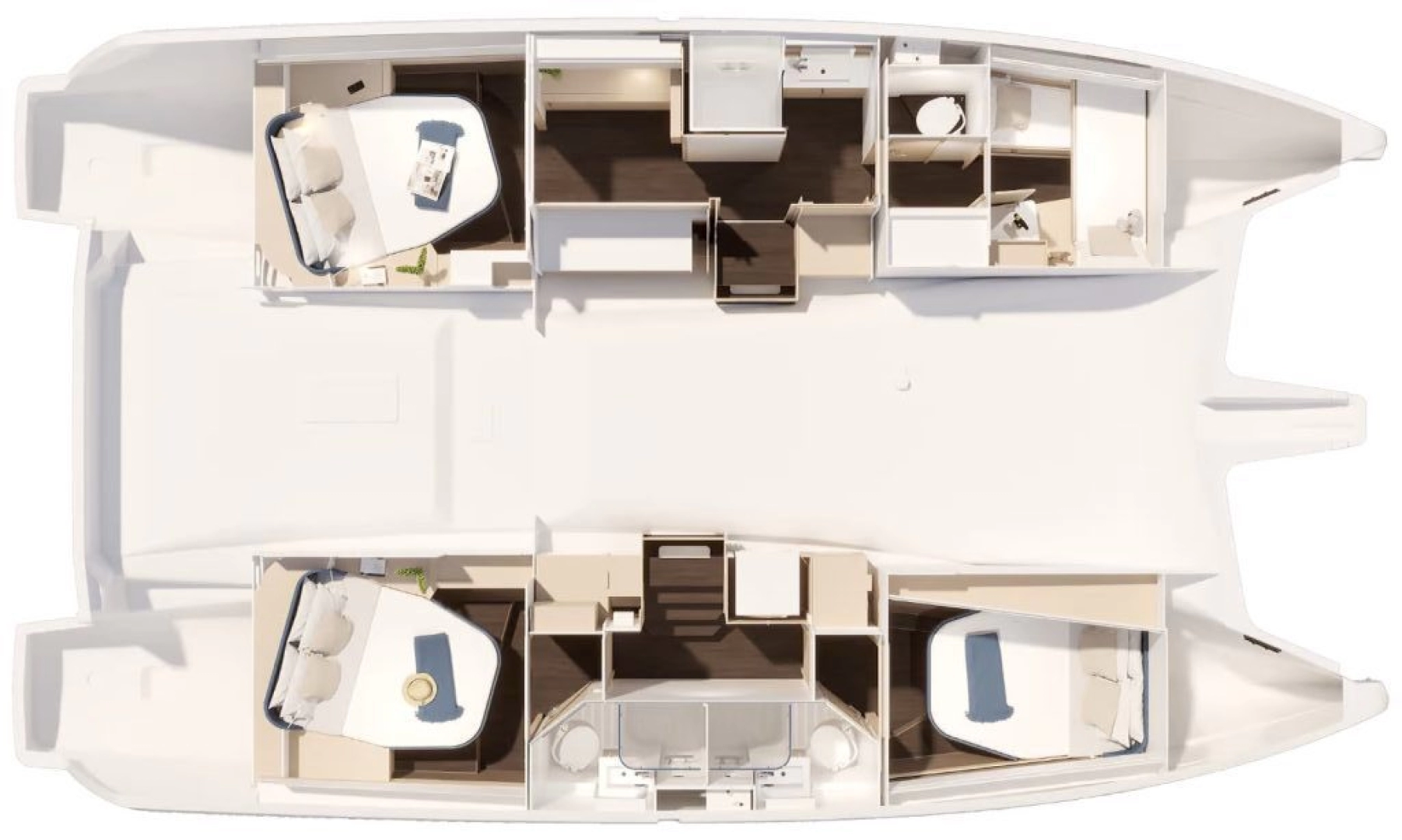 Alquiler de barcos Road Town barato de Fountaine Pajot FP 44 Maestro - 3 cab.