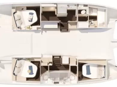Alquiler de barcos Road Town barato de Fountaine Pajot FP 44 Maestro - 3 cab.