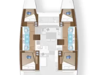 Alquiler de Lagoon Lagoon 42 en Road Town