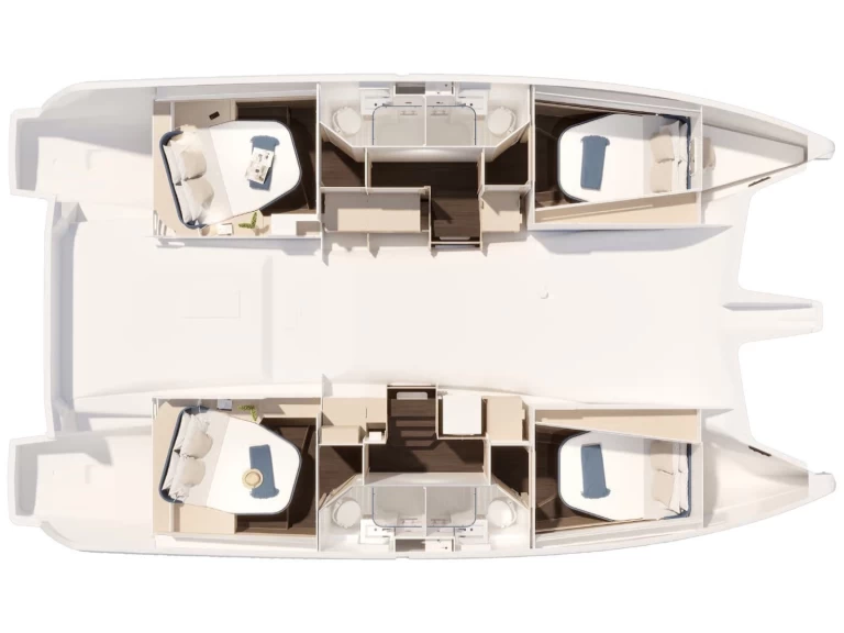 Alquiler de Catamarán, con o sin patrón Fountaine Pajot Taranto