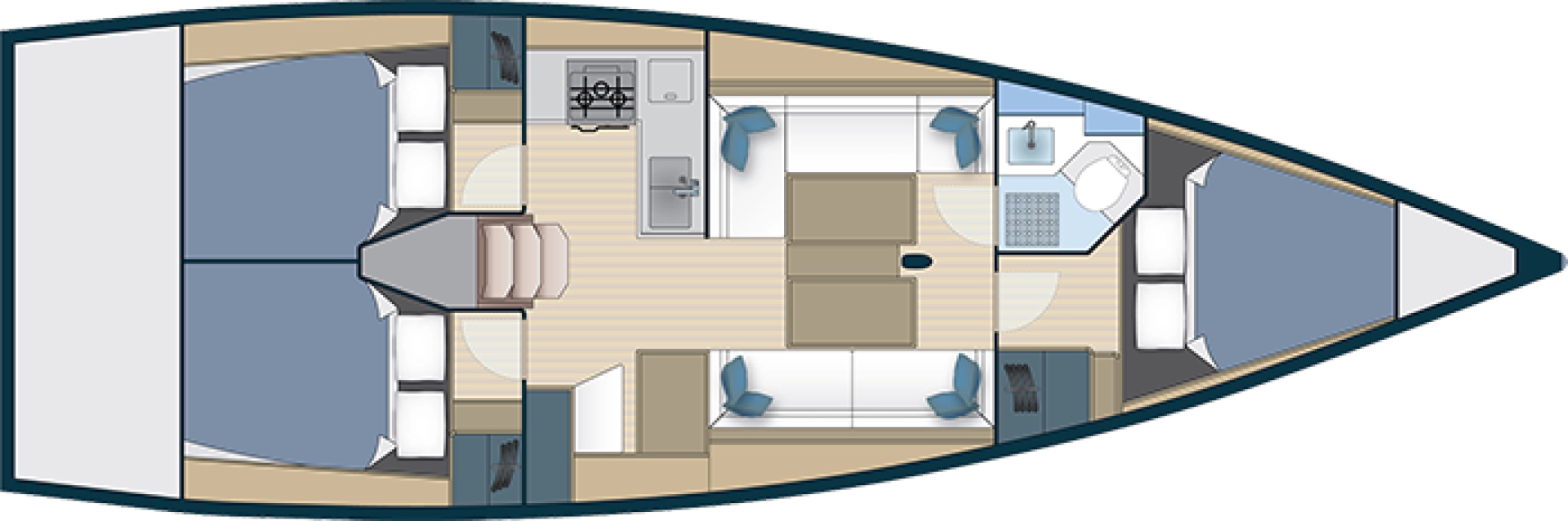Alquiler de embarcaciones More Boats More 40 enBiograd na Moru en Samboat