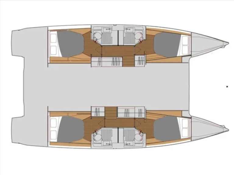 Alquiler Catamarán Fountaine Pajot con o sin  título de navegación