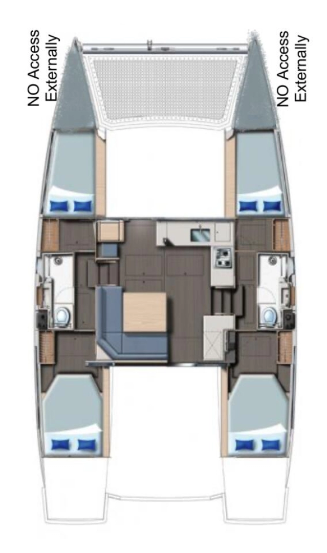 Alquiler de Leopard Catamarans / Robertson & Caine Leopard 40 en Furnari