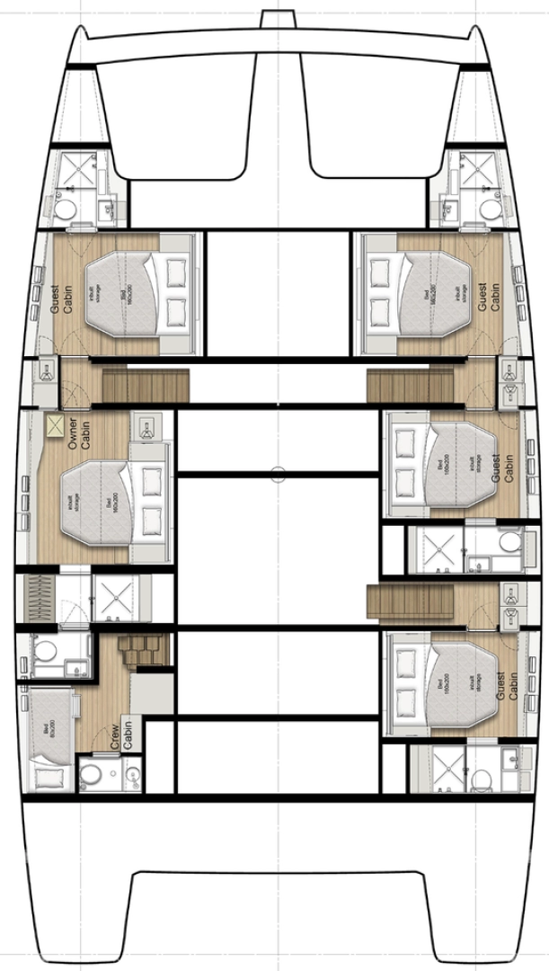 Alquiler de Catamarán, con o sin patrón Sunreef Ko Kaeo (Koh Kaeo)