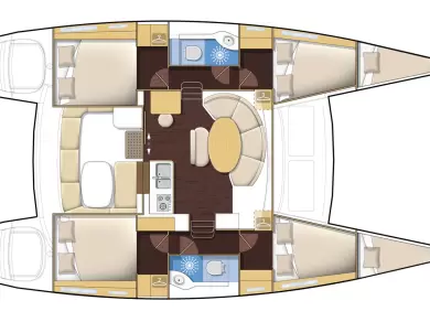 Alquiler de Lagoon Lagoon 380 S2 en Gouviá