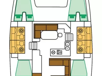 Alquiler de embarcaciones Lagoon Lagoon 400 S2 enPunat en Samboat