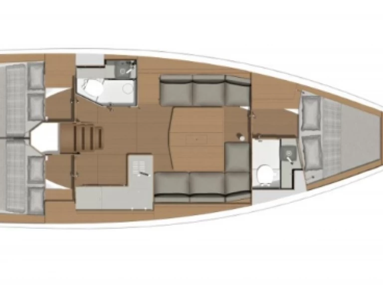 Alquiler Velero Dufour con o sin  título de navegación