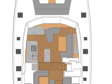 Alquiler Le Marin - Fountaine Pajot Aura 51 en SamBoat