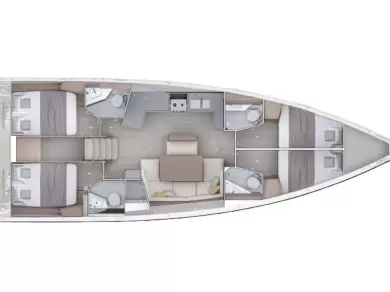 Bénéteau Oceanis 47 - 4 cab. de alquiler a Rhodes (Ciudad)