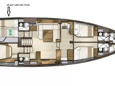 Jeanneau Jeanneau 60 de alquiler a Seget Donji