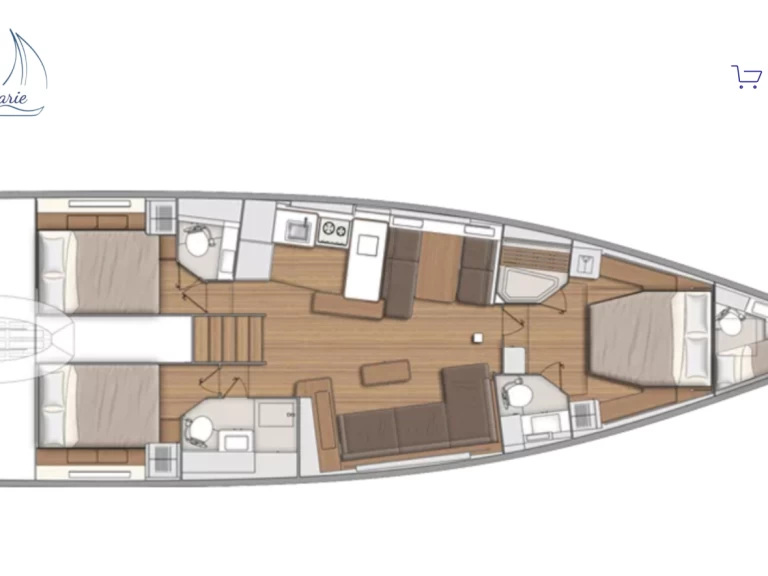 Alquiler de Velero, con o sin patrón Bénéteau Portisco