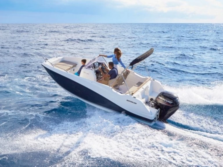 Alquiler Lancha Quicksilver con o sin  título de navegación