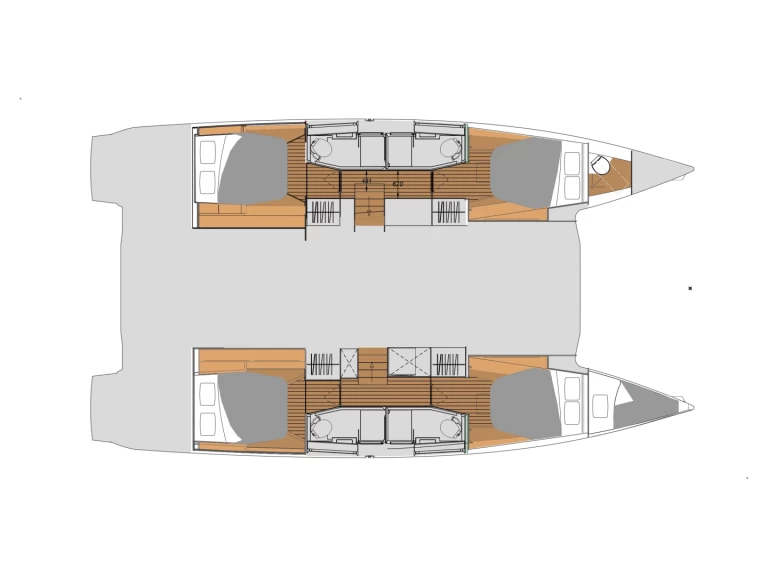 Alquiler Catamarán en Olbia - Fountaine Pajot Elba 45